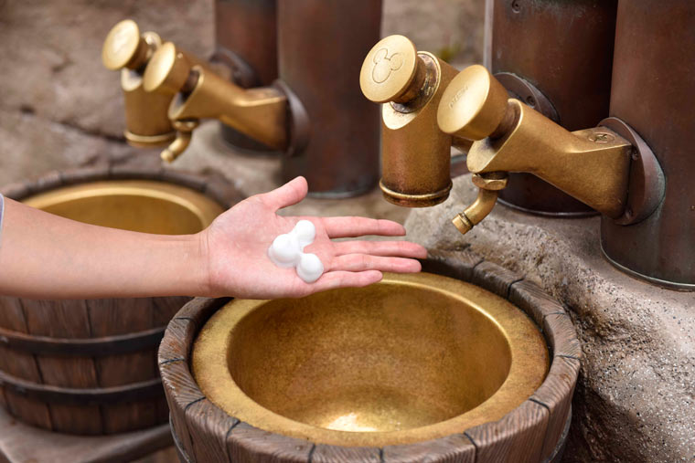 ハンドウォッシングエリア