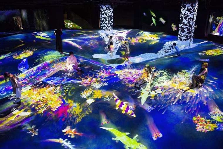 チームラボボーダレスお台場