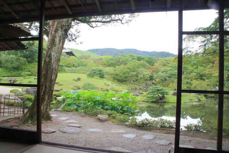 東大寺　依水園　氷心亭