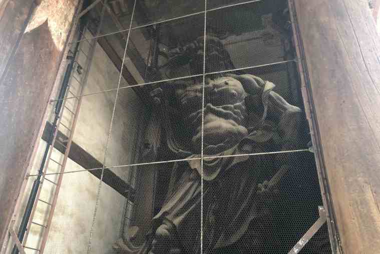 東大寺　金剛力士像　阿形像と吽形像