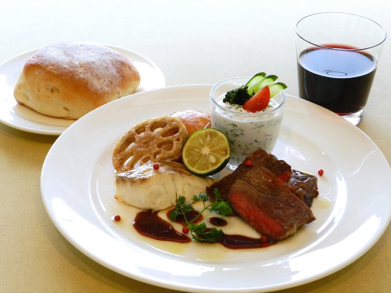 レストラン ガーデンの「最後の晩餐」1,800円