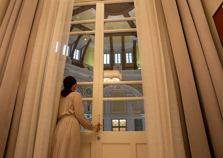 東京ステーションホテル アーカイブバルコニー