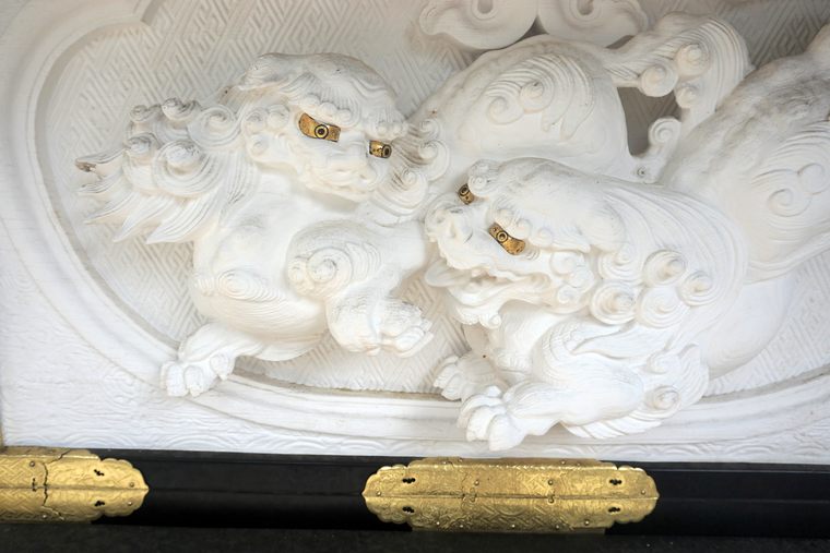 日光東照宮 陽明門 「目貫きの龍」