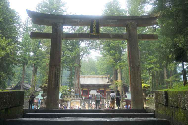 日光東照宮 石鳥居