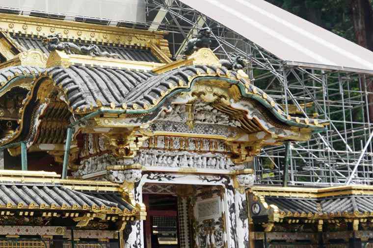 日光東照宮 唐門 恙