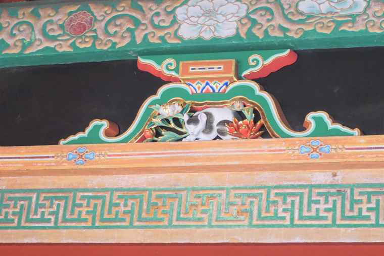 日光東照宮 坂下門 眠り猫