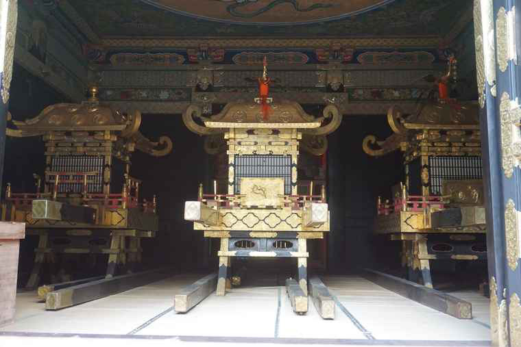 日光東照宮 神輿舎 例大祭り「春秋渡御祭」