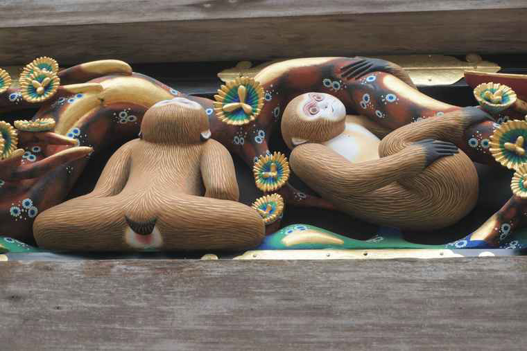 日光東照宮 「三猿」