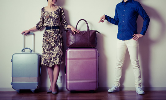 キャリーオンバッグ