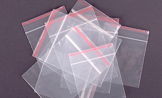 ジッパー付きポリ袋