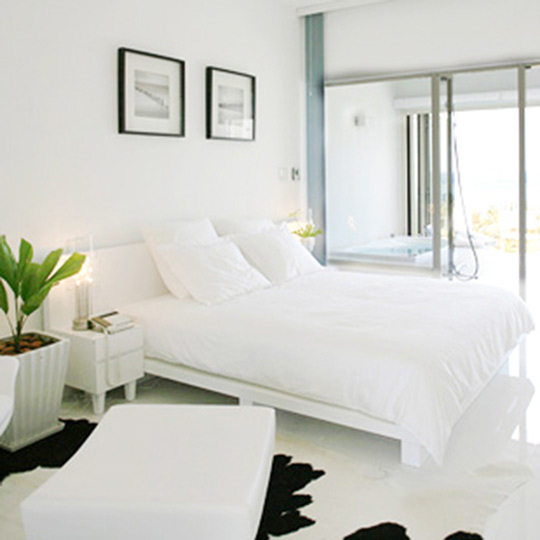 沖縄ホテル　Windy Earth-SILENT CLUB　ベッドルーム