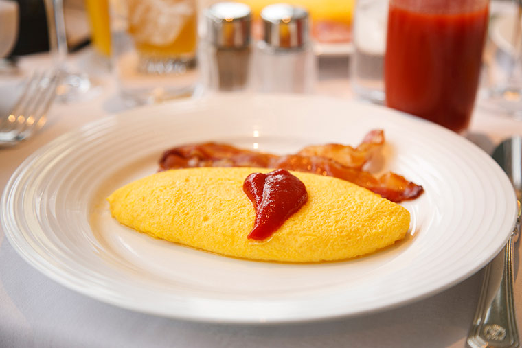 朝食ビュッフェ