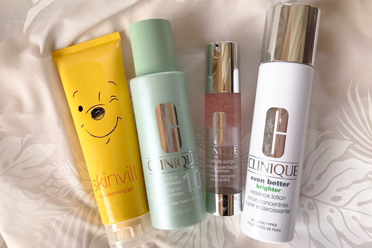 井口綾子　スキンケアセット　スキンビル　クリニーク