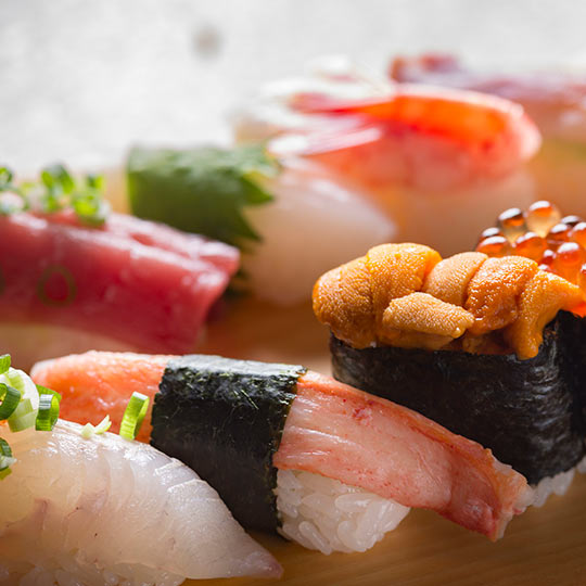 北海道　海鮮グルメ　寿司