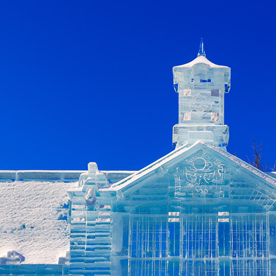 北海道　冬の雪まつり