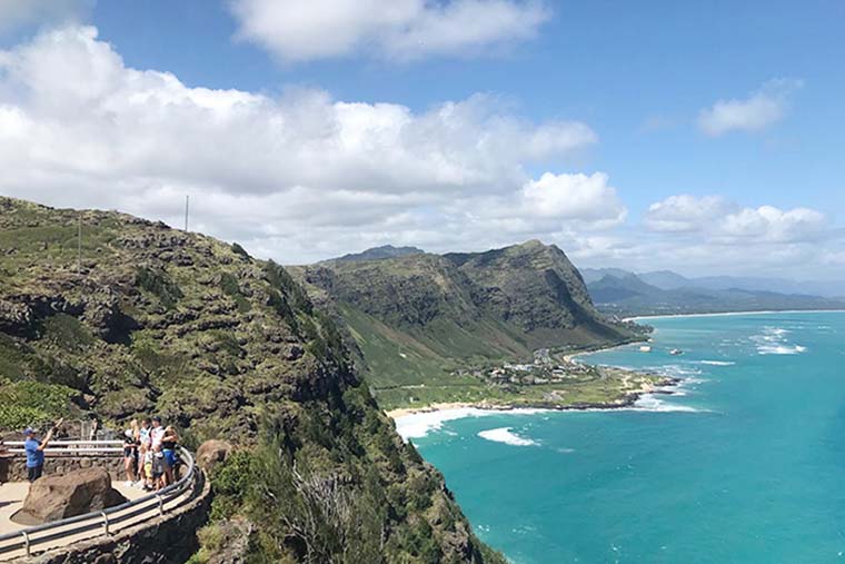 マカプウ岬　頂上