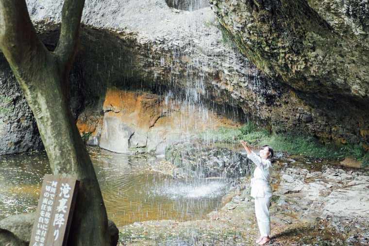 月待の滝 滝行初心者向け