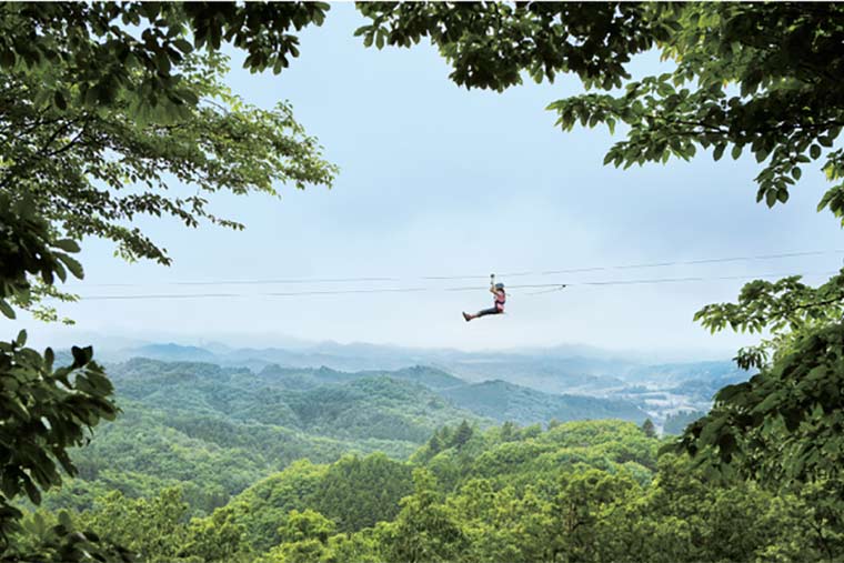 ツインリンクもてぎ ジップライン