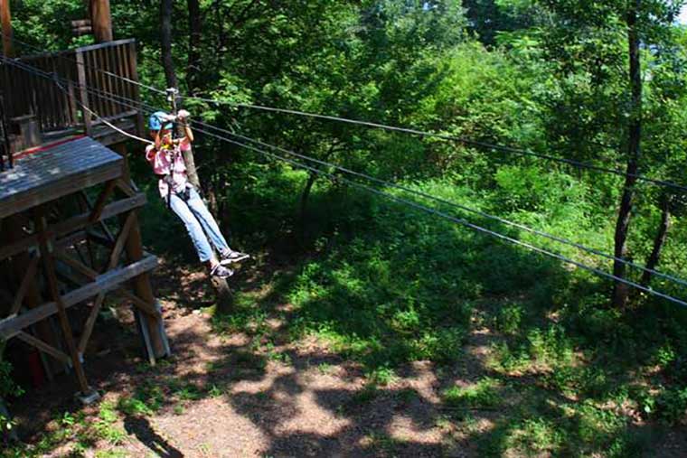 ツインリンクもてぎ ジップライン