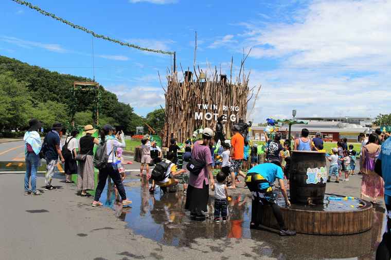 ツインリンクもてぎ 「びしょぬれフェスタ ケロケロスクランブル」