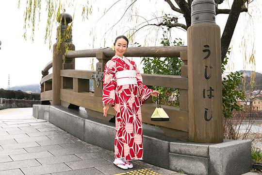 宇治きもの散策