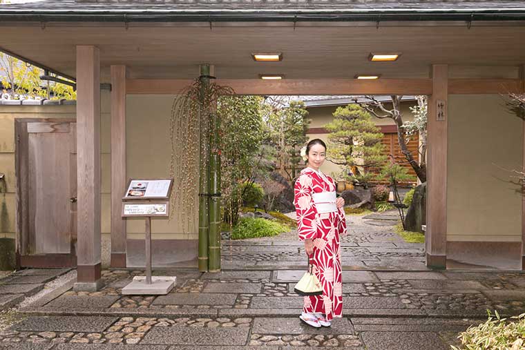 宇治きもの散策