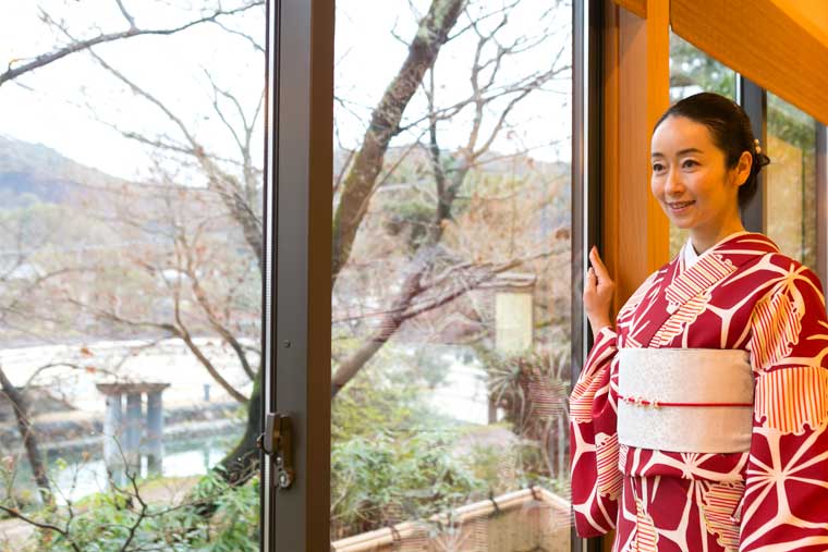 宇治きもの散策