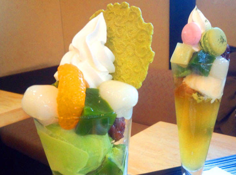 宇治 抹茶パフェ