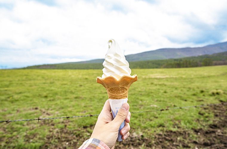 牛乳専科もうもうの牛乳ソフトクリーム
