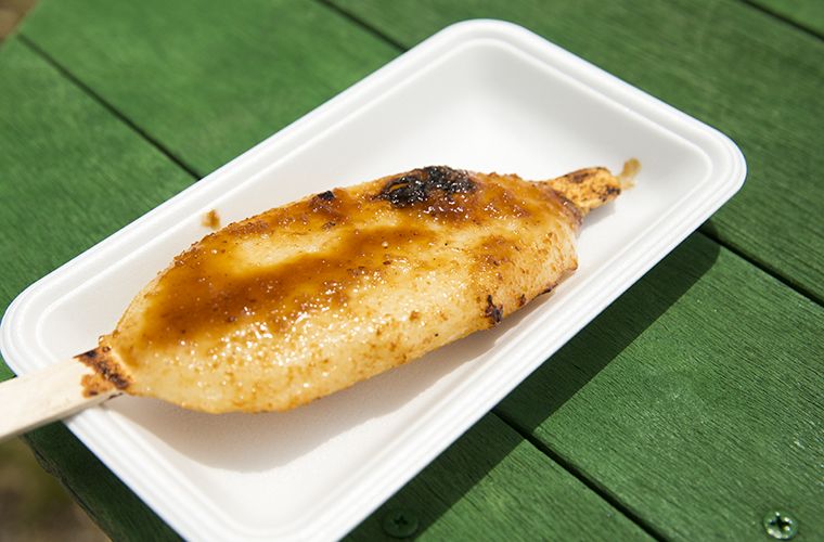 霧ヶ峰富士見台の五平餅