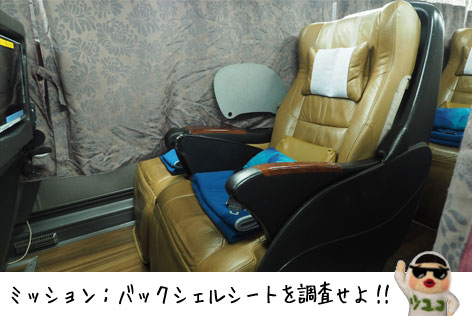 バックシェルシートを調査せよ!