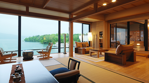 阿寒湖温泉　あかん鶴雅別荘鄙の座