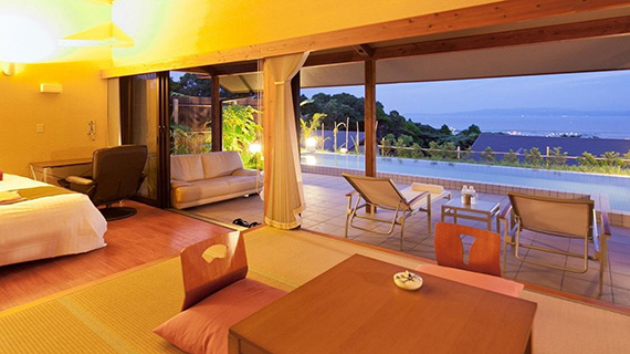 指宿温泉　夫婦プール＆露天風呂の離れ宿　悠離庵（ゆりあん）