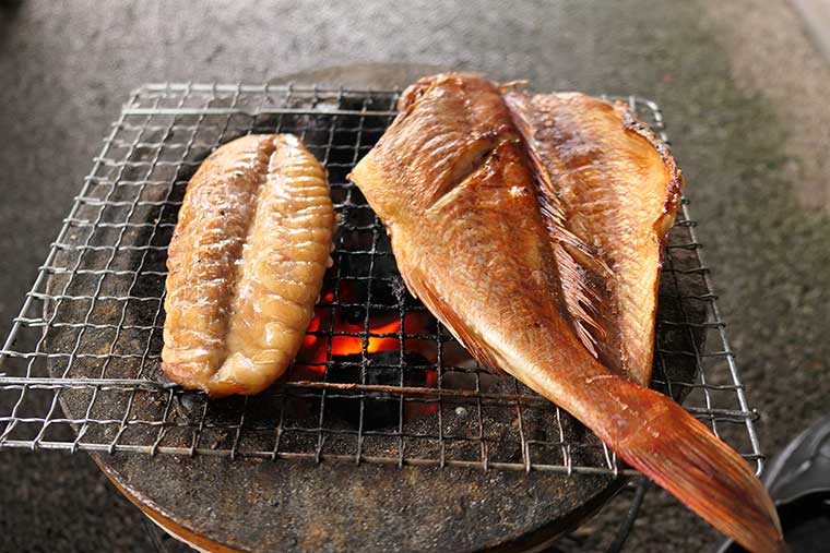 輪島朝市　干物