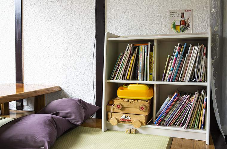 忍野八海　「cafe甲州路」　子ども連れにうれしい座敷席