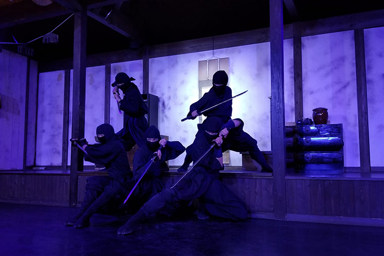 忍野しのびの里　忍者ショー