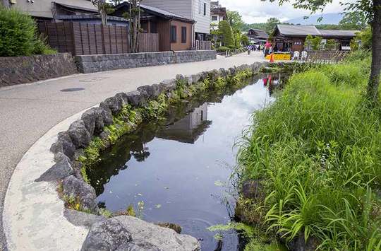 忍野八海　鏡池