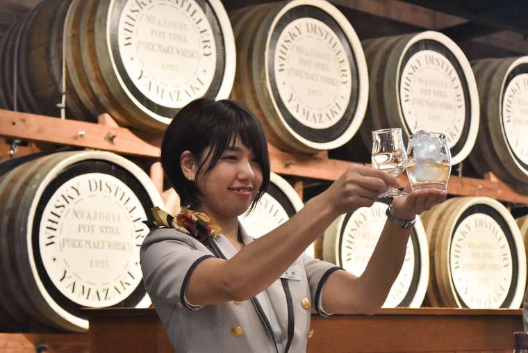 サントリー山崎蒸溜所の山崎蒸溜所ツアー