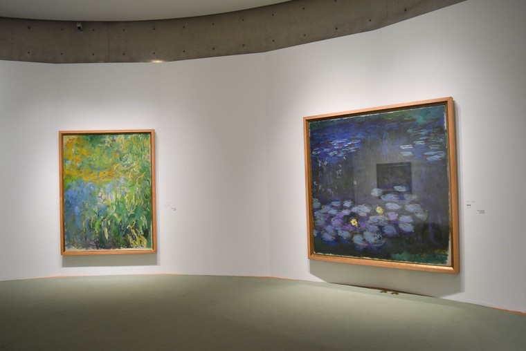 アサヒビール大山崎山荘美術館のクロード・モネ『睡蓮』常設展示