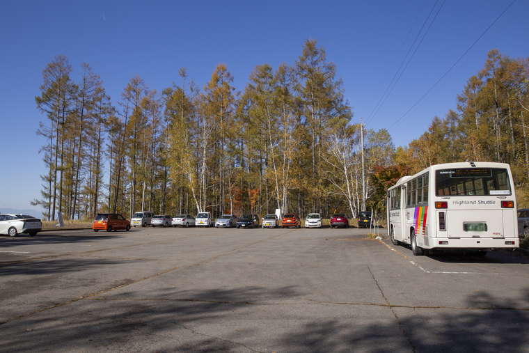 横谷観音駐車場