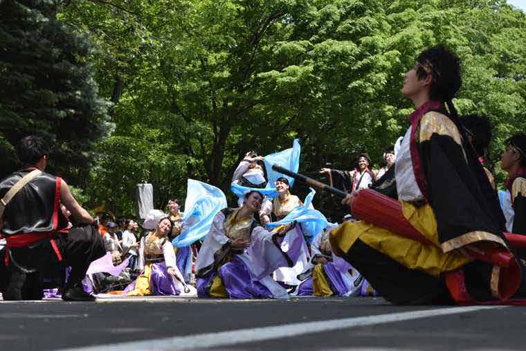 YOSAKOIソーラン祭り　大通南北パレード会場