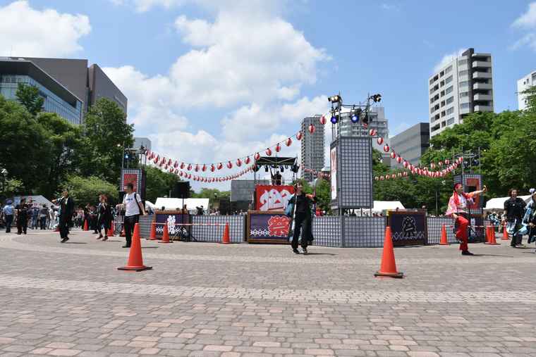 YOSAKOIソーラン祭り　ワオドリスクエア