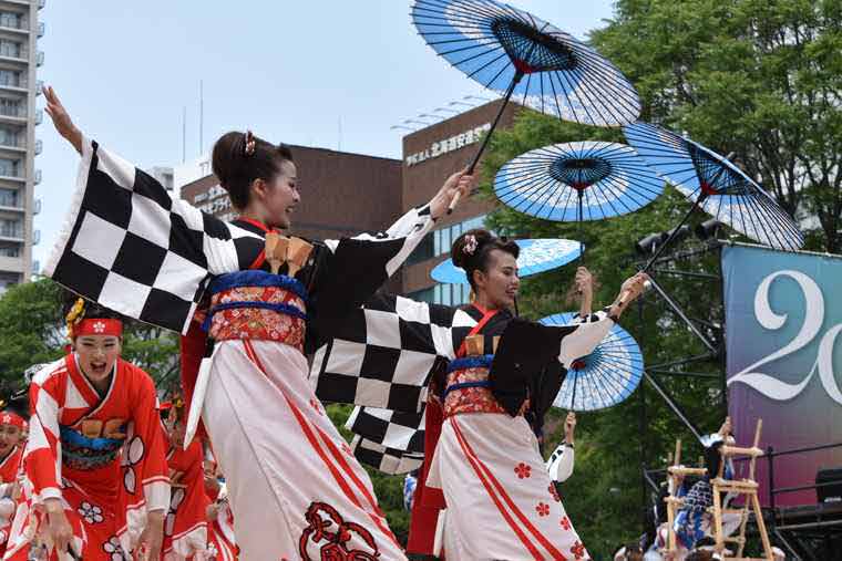 YOSAKOIソーラン祭り　大通西8丁目会場