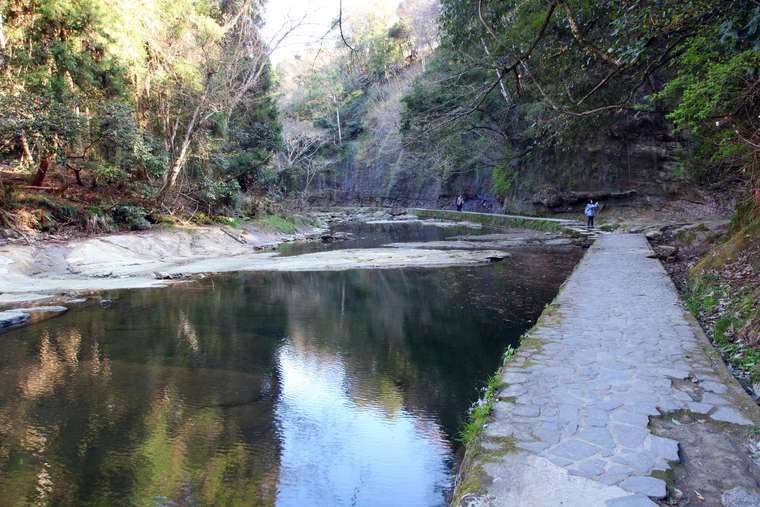 千葉養老渓谷　粟又の滝自然遊歩道