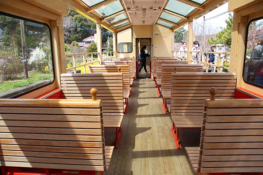 千葉県　小湊鉄道　トロッコ列車