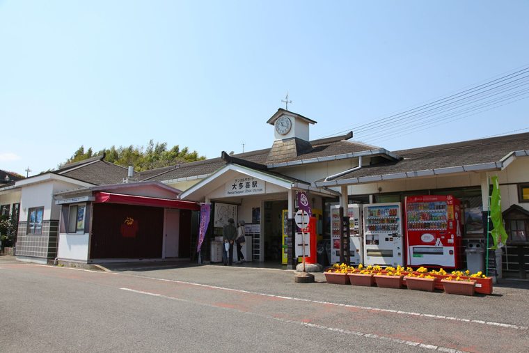 千葉　「関東の駅百選」にも選ばれた大多喜駅