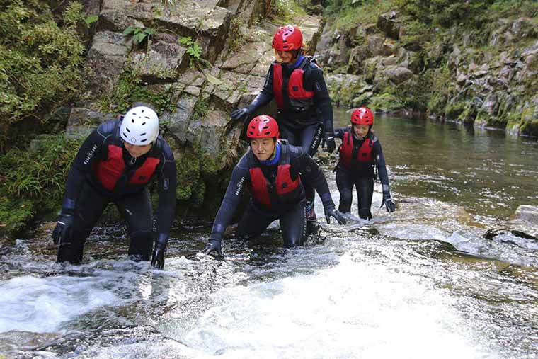 シャワークライミング