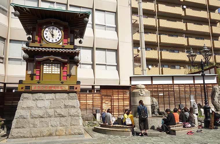 道後温泉のからくり時計