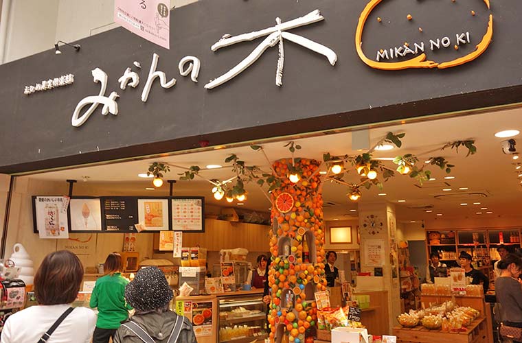 愛媛柑橘果汁専門店「みかんの木」