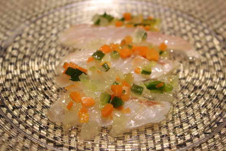 むらんごっつぉ　鮮魚の前菜